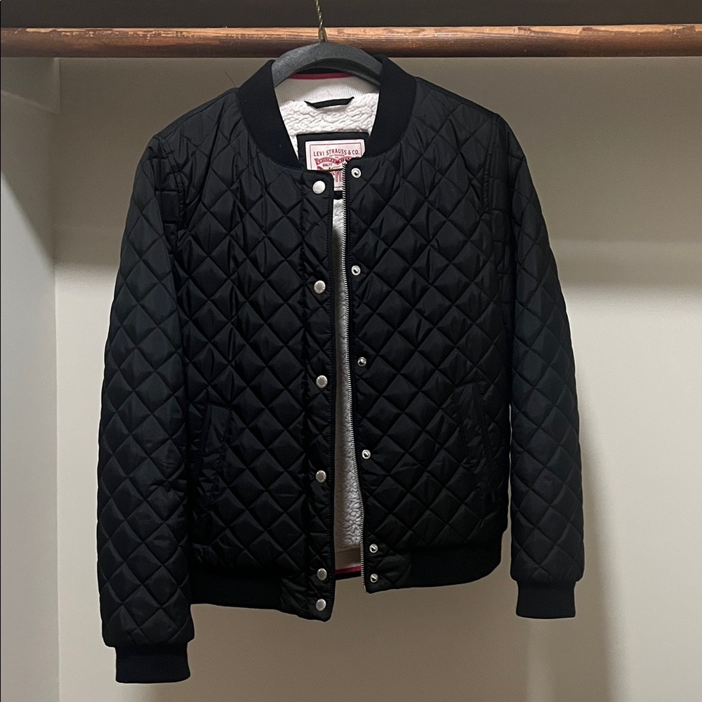 Levi’s Black Bomber Jacket